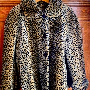 Vintage Leopard Coat
